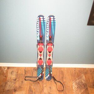 SALOMON Snowblades 90 cm Mini Skis Snow blades